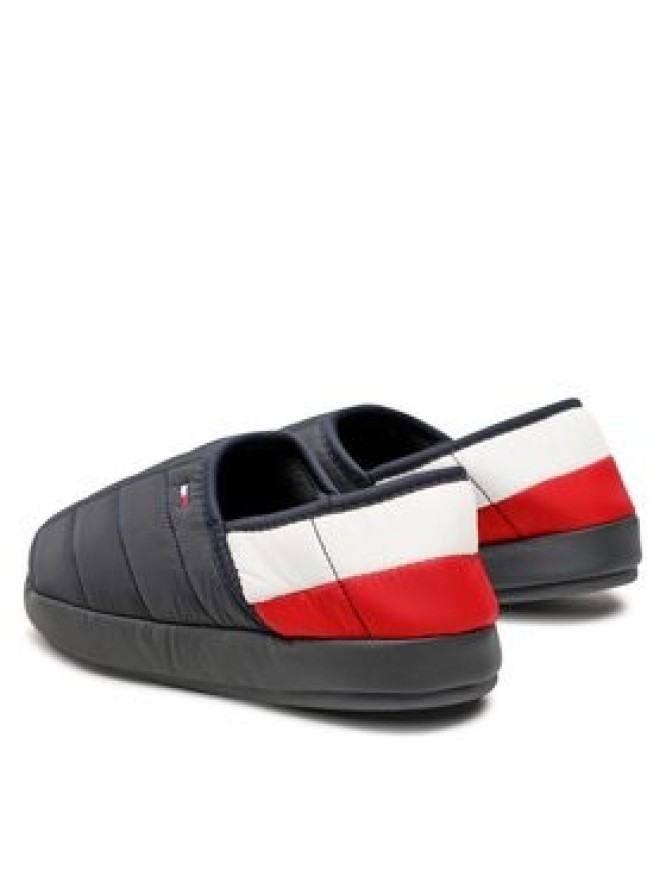 Tommy Hilfiger Kapcie Comfort Hilfiger Rwb Homeslipper FM0FM04224 Granatowy