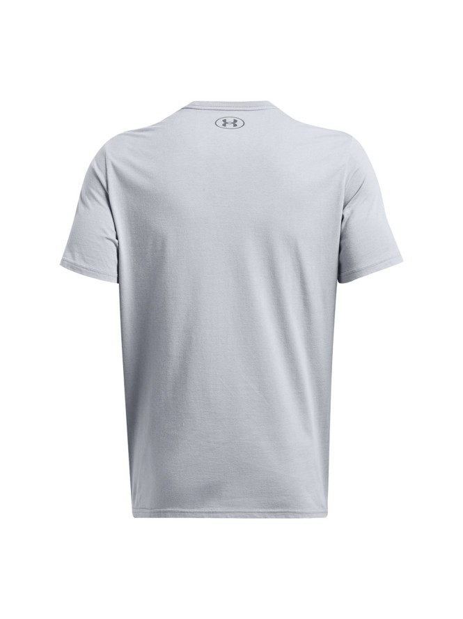 T-shirt męski Under Armour UA M Branded Gel Stack Ss - szary