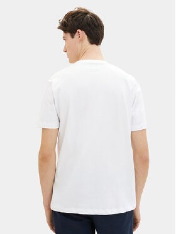 Tom Tailor Denim T-Shirt 1040838 Biały Regular Fit