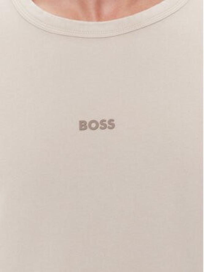 Boss T-Shirt Tokks 50502173 Beżowy Regular Fit