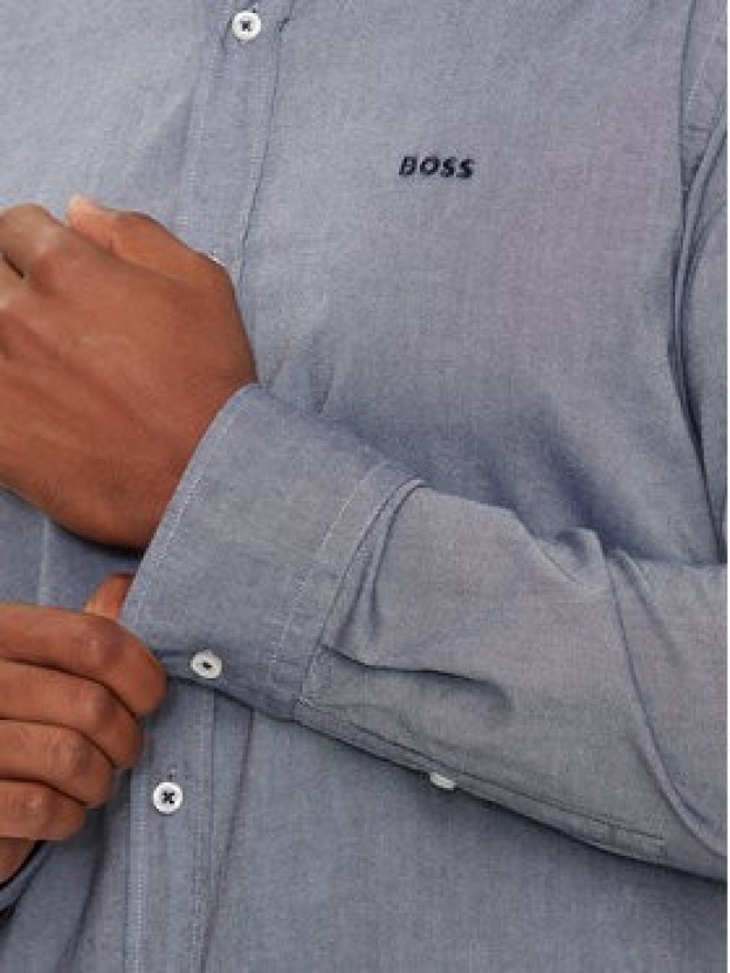 Boss Koszula 50520259 Granatowy Casual Fit