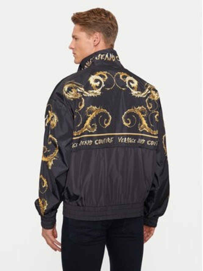 Versace Jeans Couture Kurtka bomber 77GAS411 Czarny Regular Fit