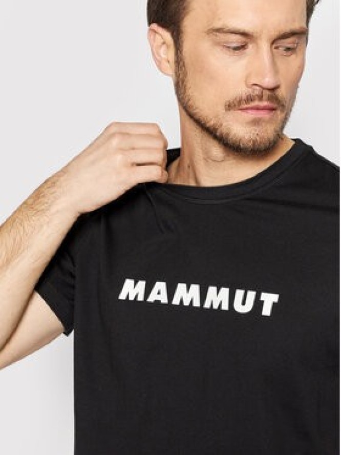 Mammut T-Shirt Core Logo 1017-04030-0001-115 Czarny Regular Fit