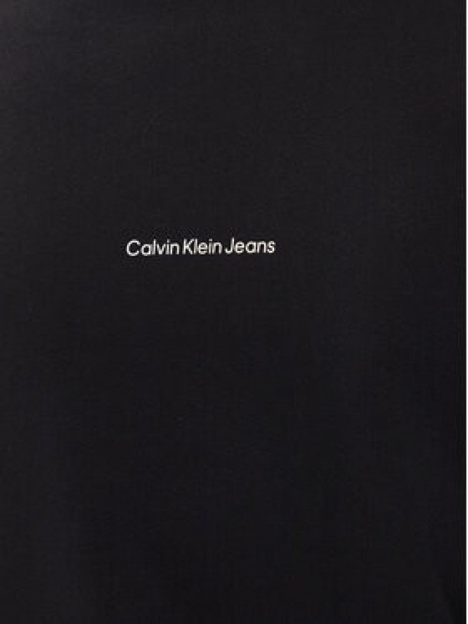 Calvin Klein Jeans Bluza City Grid Map J30J326790 Czarny Regular Fit