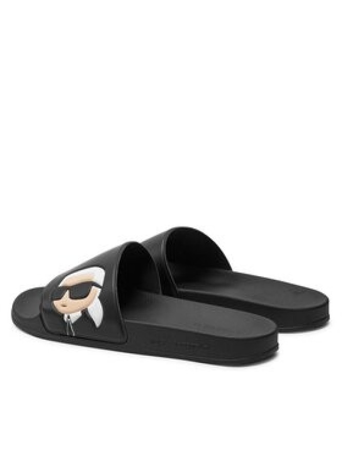 KARL LAGERFELD Klapki KL70005N Czarny