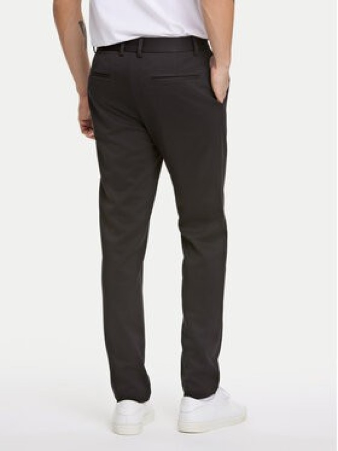 Lindbergh Chinosy 30-006052 Czarny Slim Fit