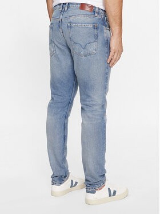 Pepe Jeans Jeansy PM207392RH1 Niebieski Slim Taper Fit