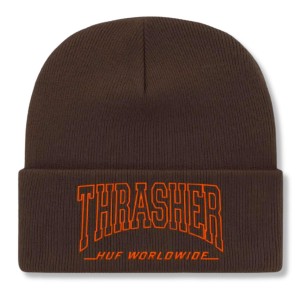 Czapka zimowa męska HUF x Thrasher Field Crew