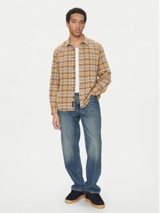 Vans Koszula Nate VN000M10 Beżowy Regular Fit