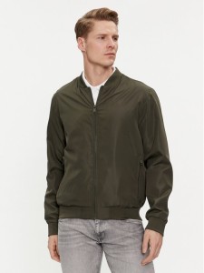 Brave Soul Kurtka bomber MJK-SANJAYKHAKI Khaki Straight Fit