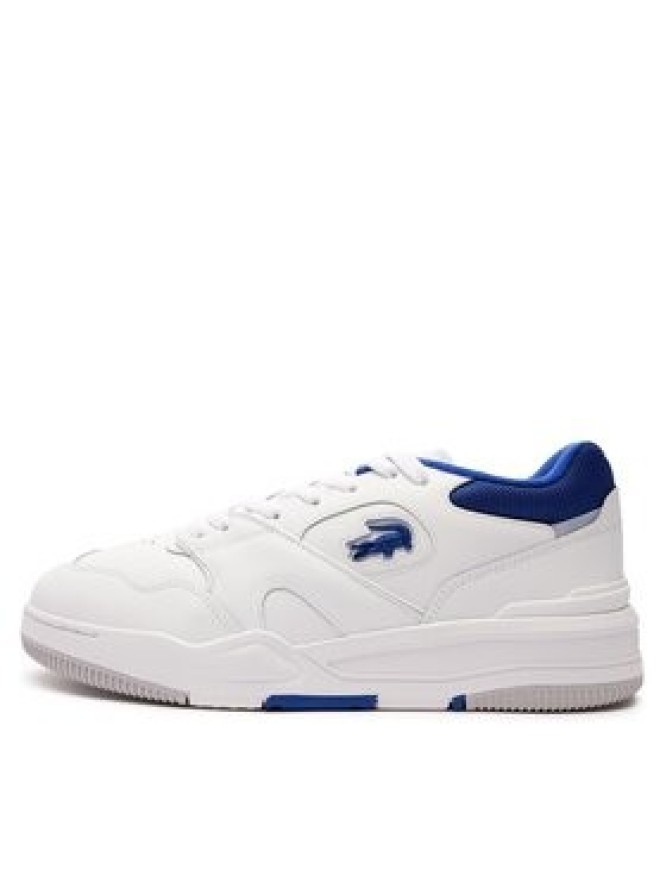 Lacoste Sneakersy Lineshot Contrasted Collar 747SMA0061 Biały