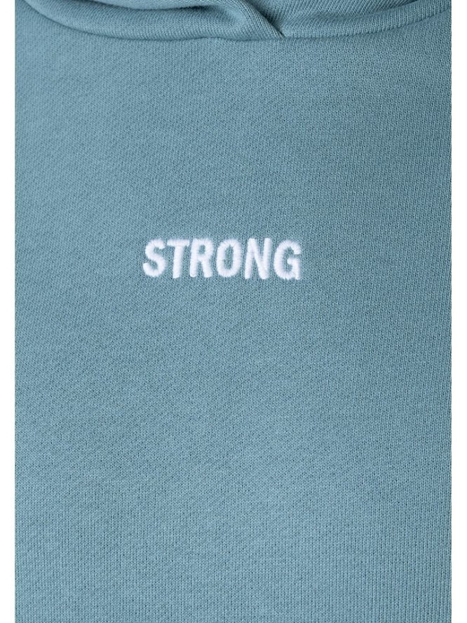 erima Bluza "Strong Signature" w kolorze turkusowym rozmiar: M