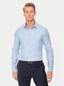 Calvin Klein Koszula K10K113528 Błękitny Slim Fit