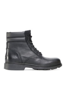 Tommy Jeans Kozaki Classic Tommy Jeans Lace Up Boot EM0EM00540 Czarny