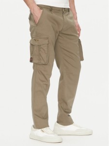 Aeronautica Militare Spodnie materiałowe 251PA1658CT3511 Khaki Regular Fit