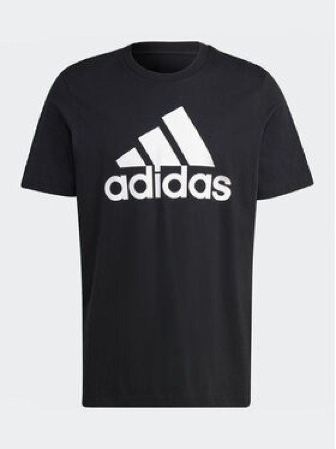 adidas T-Shirt Essentials Single Jersey Big Logo T-Shirt IC9347 Czarny Regular Fit