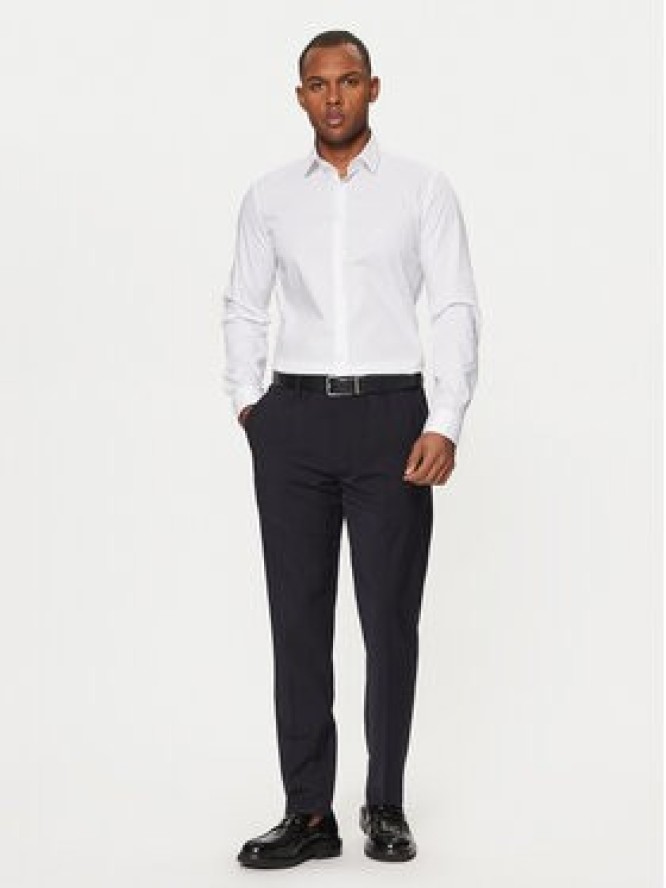 Calvin Klein Koszula K10K113846 Biały Slim Fit