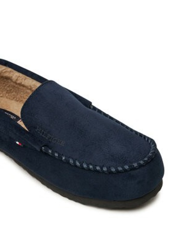 Tommy Hilfiger Kapcie Driver House Shoe FM0FM05224 Granatowy