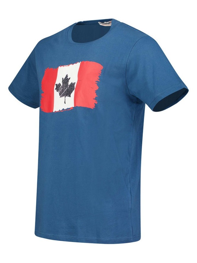 Canadian Peak Koszulka "Jorenteak" w kolorze niebieskim rozmiar: S