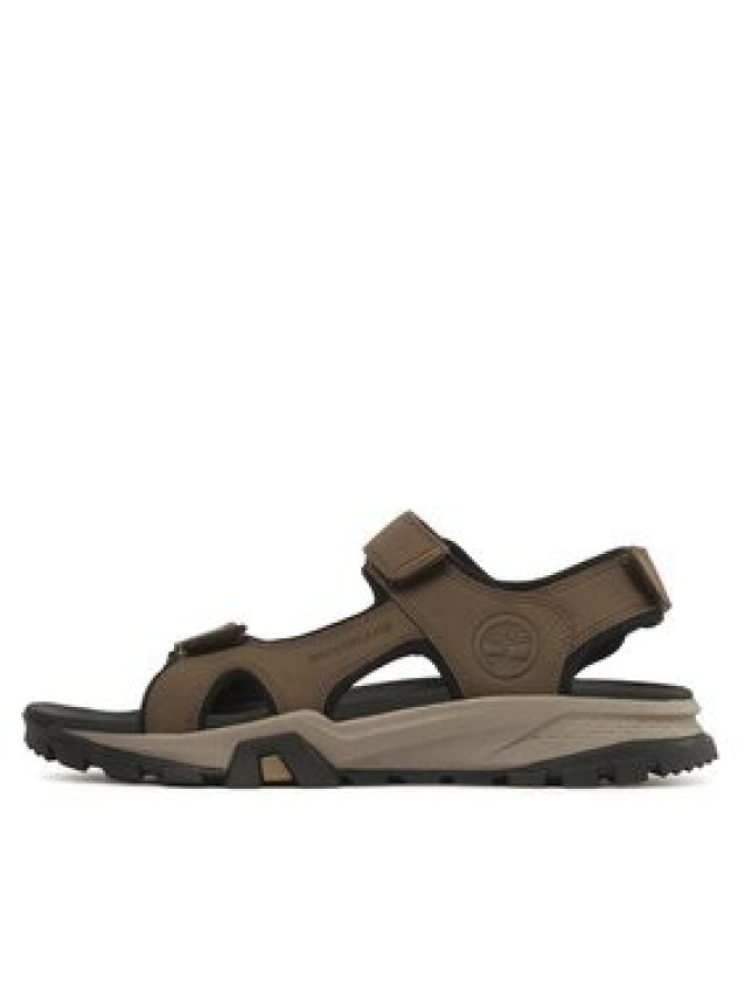 Timberland Sandały Lincoln Peak Strap Sandal TB0A5T489681 Brązowy