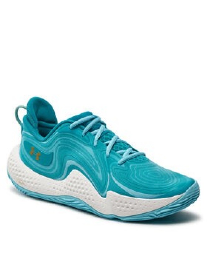 Under Armour Buty do koszykówki Ua Spawn 6 Uaa 3027769-300 Zielony