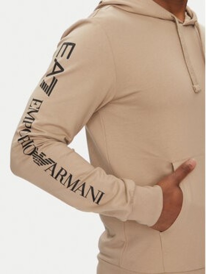 EA7 Emporio Armani Bluza 7M000569 AF13512 M1013 Czarny Regular Fit