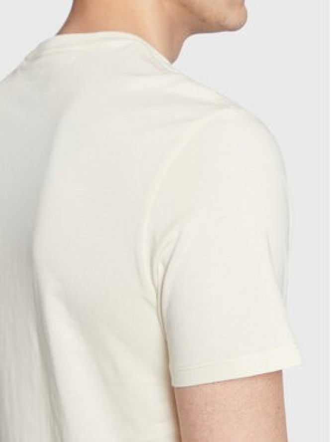 Guess T-Shirt Logo M3GI61 K9RM1 Écru Slim Fit