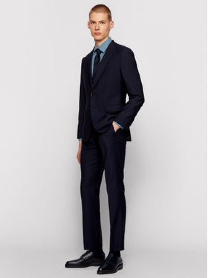 Boss Koszula Jango 50451566 Niebieski Slim Fit