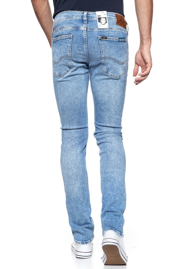 LEE LUKE MĘSKIE SPODNIE JEANSOWE JEANSY DŻINSY URBAN MID L719ROUT