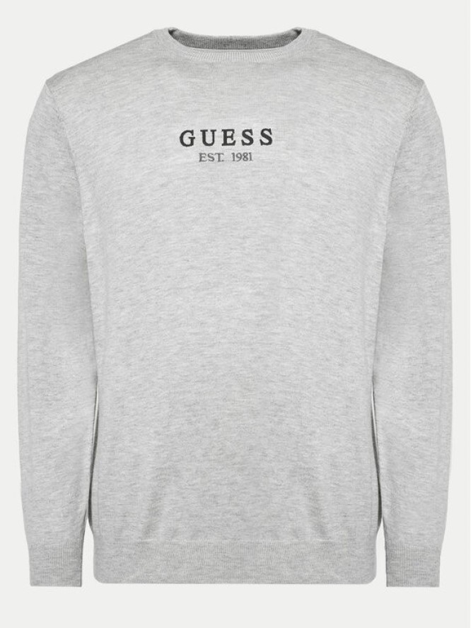 Guess Sweter M4YR04 Z3052 Szary Regular Fit