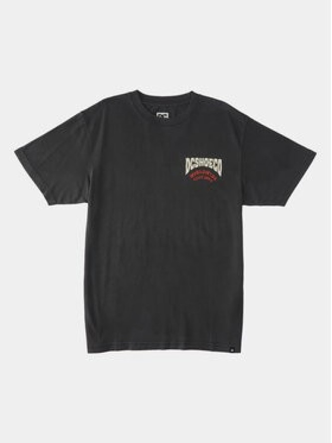 DC T-Shirt Defiant Tees ADYZT05309 Czarny Regular Fit