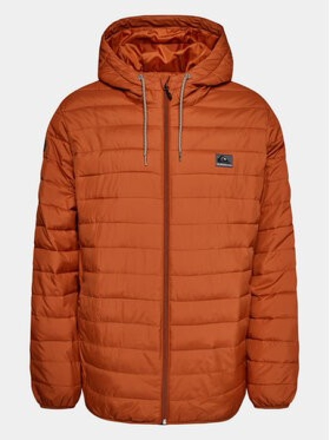 Quiksilver Kurtka przejściowa Scaly Hood Jckt EQYJK04008 Pomarańczowy Regular Fit