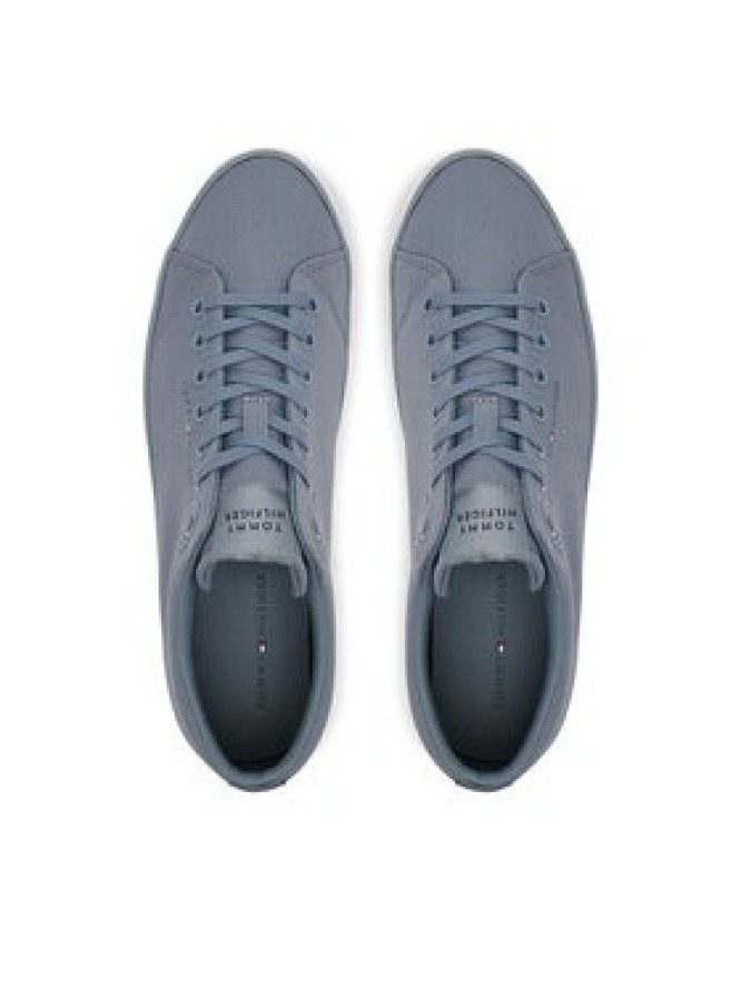 Tommy Hilfiger Tenisówki Th Hi Vulc Low Core Canvas FM0FM05396 Szary