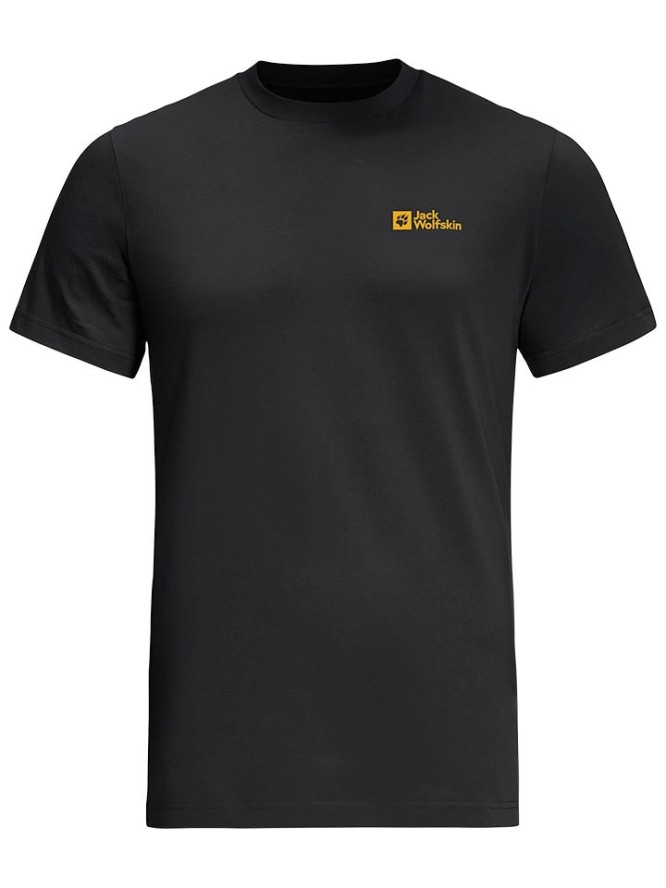 Jack Wolfskin Koszulka "Essential" w kolorze czarnym rozmiar: M