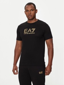EA7 Emporio Armani T-Shirt 7M000007 AF10170 UC001 Czarny Regular Fit