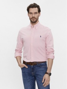 Polo Ralph Lauren Koszula 710654408124 Różowy Regular Fit