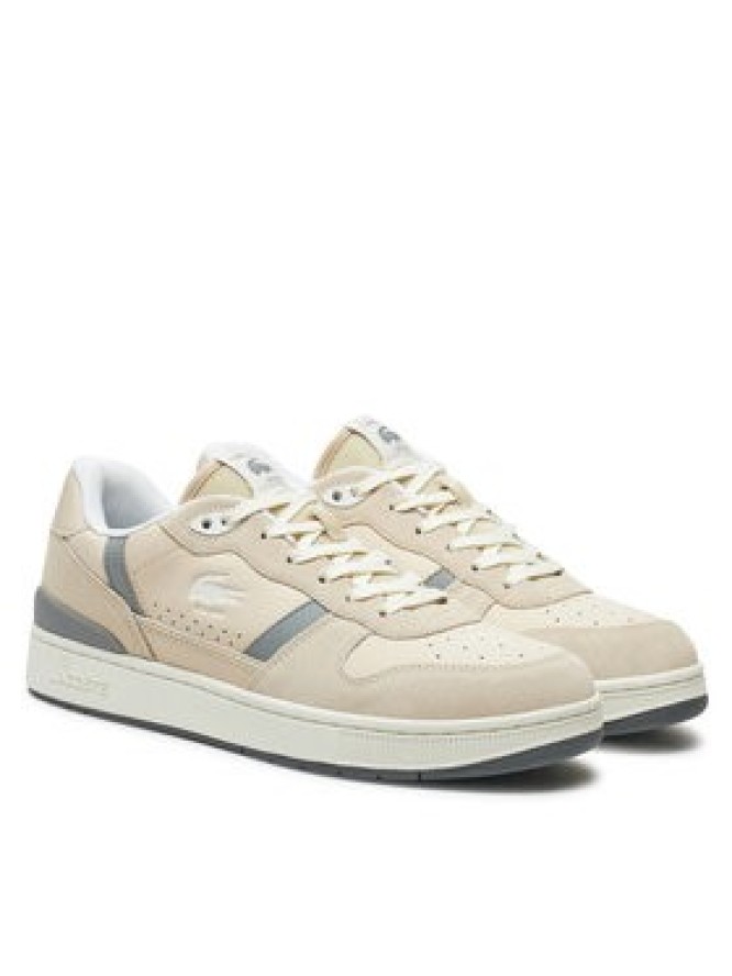 Lacoste Sneakersy T-Clip 748SMA0032 Beżowy