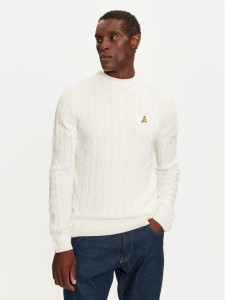 Brave Soul Sweter MK-162ALLIANCE Écru Regular Fit