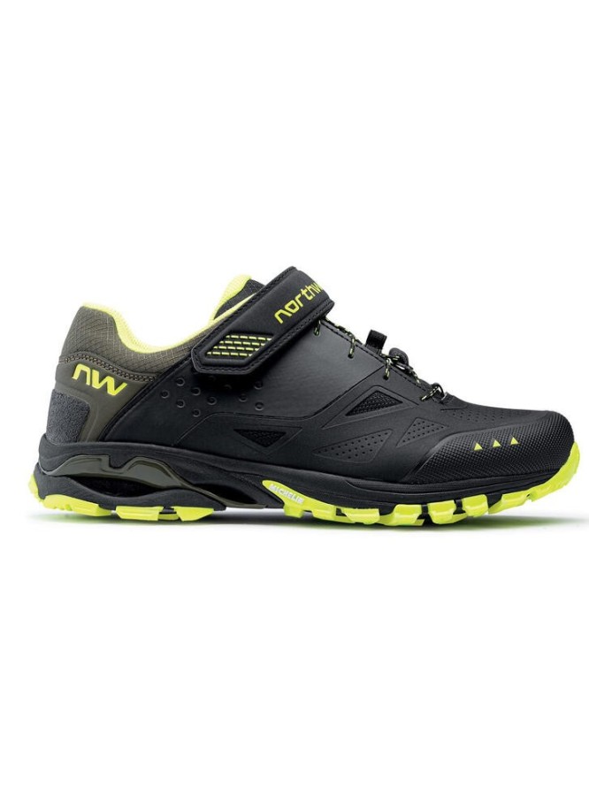 Buty rowerowe enduro męskie NORTHWAVE SPIDER 3 czarno żółte