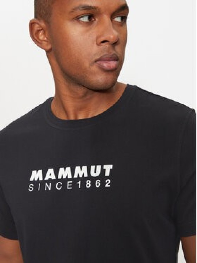 Mammut T-Shirt Core 1017-04024 Czarny Regular Fit