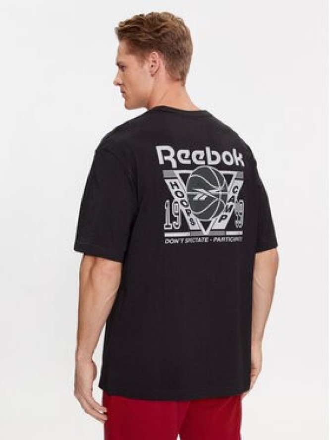 Reebok T-Shirt Basketball IB2123 Czarny Regular Fit