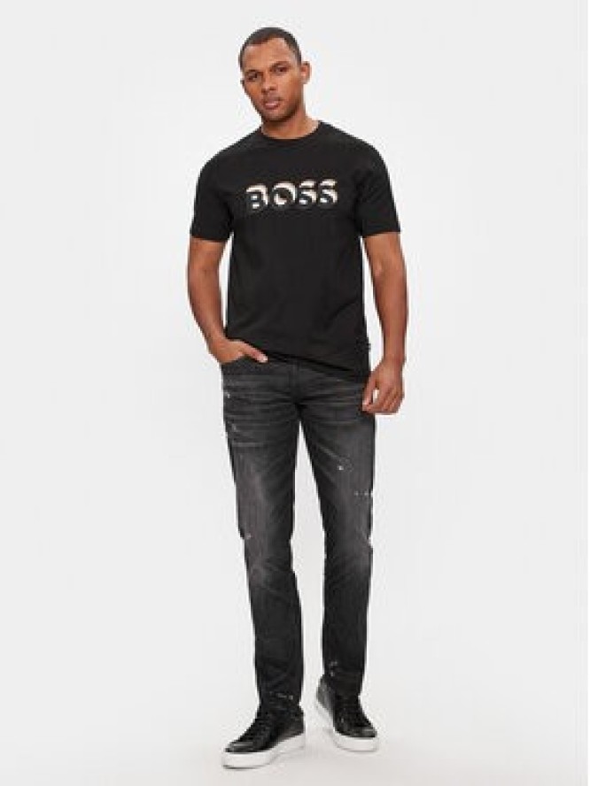 Boss T-Shirt Tiburt 427 50506923 Czarny Regular Fit