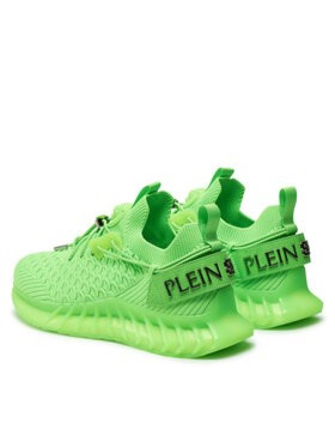 PHILIPP PLEIN Sneakersy SADS USC0520 STE003N Zielony