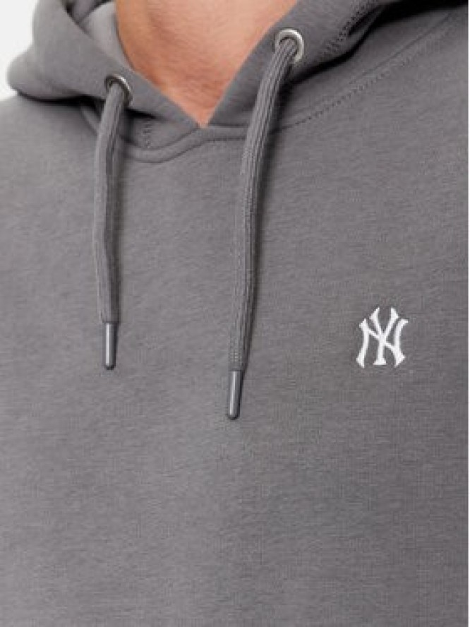 47 Brand Bluza New York Yankees BB017PEMBRB595460DY Szary Regular Fit