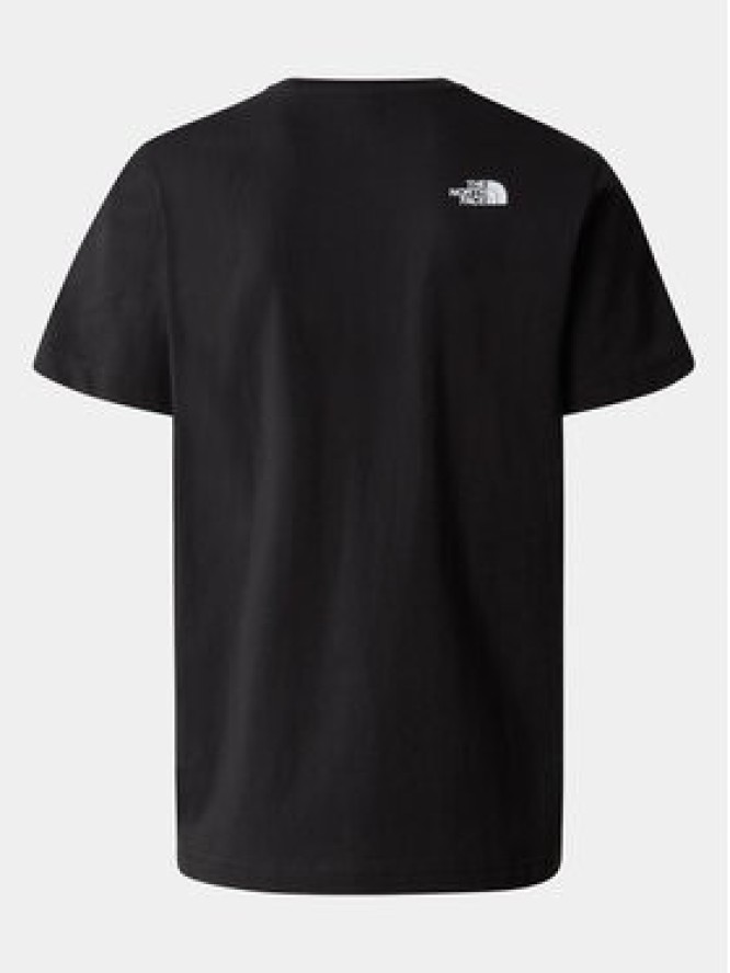 The North Face T-Shirt Woodcut Dome NF0A87NX Czarny Regular Fit