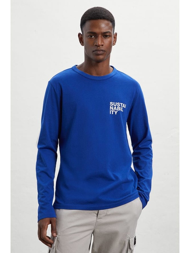 Ecoalf Koszulka w kolorze niebieskim rozmiar: M