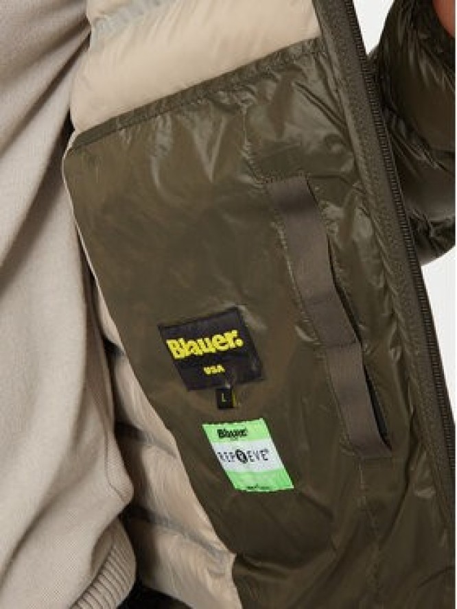 Blauer Kurtka puchowa 24WBLUC02058 006100 Khaki Regular Fit