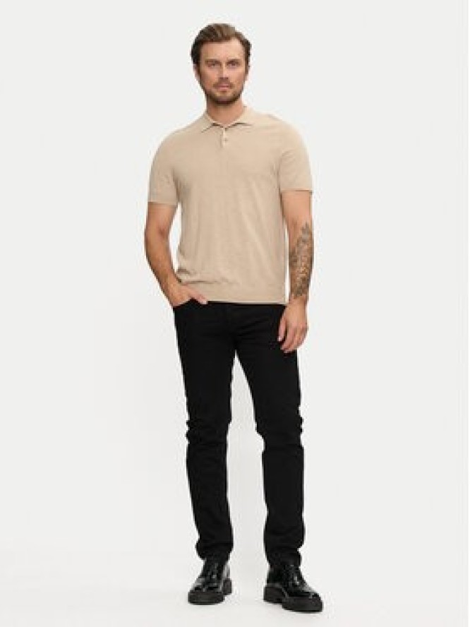 United Colors Of Benetton Jeansy 4MCP57BC8 Czarny Slim Fit
