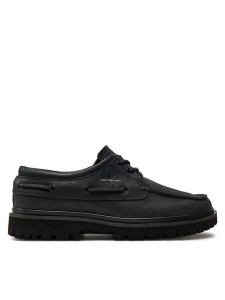 Calvin Klein Jeans Półbuty Hybrid Boat Shoe Slipon Lh Btw YM0YM00937 Czarny