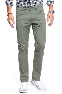 LEE SPODNIE MĘSKIE DAREN ZIP FLY LICHEN GREEN L707LA82 112118251